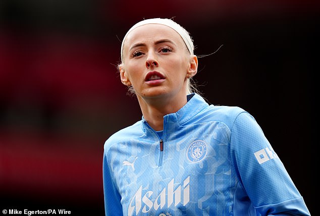Manchester City are at risk of losing England star Chloe Kelly at the end of the season