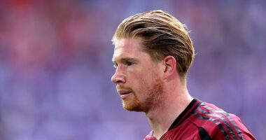 Captain Kevin De Bruyne asked to miss Belgium's October and November fixtures