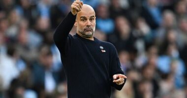 Manchester City manager Pep Guardiola saw his team beat Southampton 1-0 on Saturday