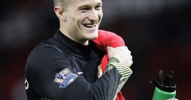 Former Manchester United goalkeeper Anders Lindegaard is now a business developer at UBS