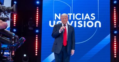 Man who questioned Trump on pet-eating lies during Univision town hall admits he is now voting for Harris