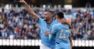 Manchester City needed a Mateo Kovacic double to see off a stubborn Fulham side