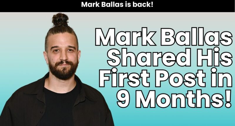 Mark Ballas Shares Big News in Instagram Return & Fans Are Thrilled
