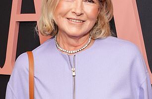 Martha Stewart, 83, claimed that Ina Garten, 76, stopped speaking with her after she went to prison; Stewart seen at the premiere of her Netflix documentary Martha on Monday