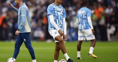 Mason Greenwood (pictured) has come under fire from his manager Roberto De Zerbi