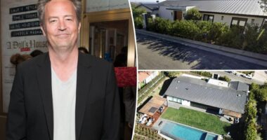 Matthew Perry's Los Angeles mansion sells for $8.5M one year after his death