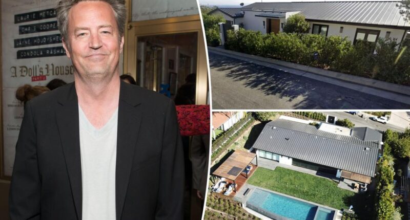 Matthew Perry's Los Angeles mansion sells for $8.5M one year after his death