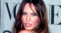 Melania Trump at a Vogue event in 2000. She wrote in her memoir Melania about her nude photographs shot for the French magazine Max in 1996 used against her husband politically