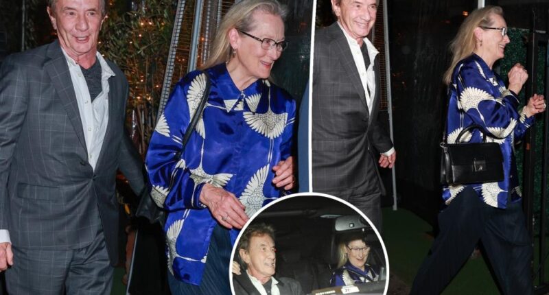 Meryl Streep and Martin Short all smiles for cozy dinner in Santa Monica after sparking romance rumors