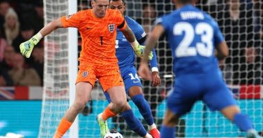 Jordan Pickford made a few high-profile errors during England's 2-1 defeat by Greece at Wembley