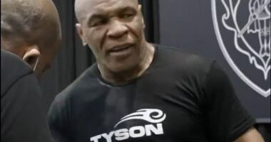 Mike Tyson has released menacing sparring footage that has some fans fearing for Jake Paul