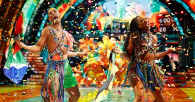 Montell Douglas and Chris McCausland are Strictly Come Dancing at its best