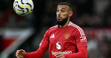 Man United's Noussair Mazraoui will be sidelined after undergoing a heart procedure