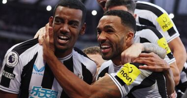 All the talk on Tyneside this past fortnight has been of whether Newcastle forwards Alexander Isak (left) and Callum Wilson (right) will be available for Saturday¿s visit of Brighton