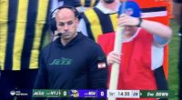 Jets head coach Robert Saleh sparked controversy by wearing a Lebanese flag on his sleeve