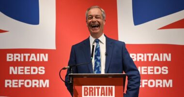 Over 50% of UK Tories Support Merger with Farage's Populist 'Reform' Party.