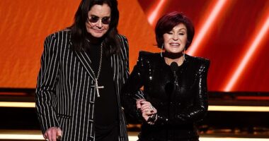 Ozzy Osbourne has admitted that he is back on drugs, but he is hiding it from his wife, Sharon (pictured in 2020)