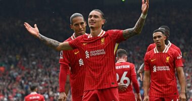 Arne Slot's Liverpool are the surprise leaders after seven matches, only dropping points once