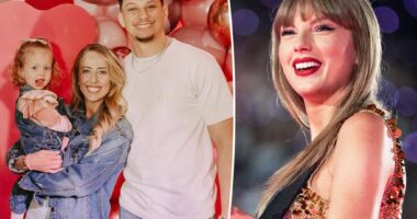 Patrick Mahomes reveals Taylor Swift bakes with his 3-year-old daughter, Sterling