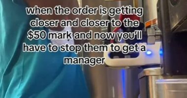 McDonald's employee and creator Kaalen shared his distress over $50 orders than require manager approval