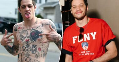 Pete Davidson’s ink-less arm show tattoos aren't forever