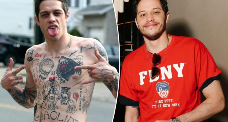 Pete Davidson’s ink-less arm show tattoos aren't forever