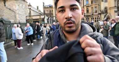 Jaime managed to stop a thief before he could pickpocket a victim in central London