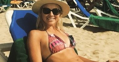 Renee Garing has revealed she has been diagnosed with a form of skin cancer just weeks before she is due to give birth