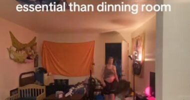 A mom-of-four has sparked fierce debate after revealing her large brood lives in a one-bedroom apartment