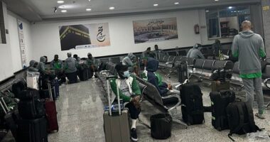 Nigeria's squad have been left stranded in an airport ahead of their away clash with Libya