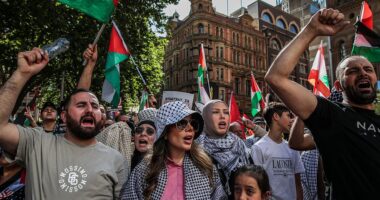 Pro-Palestine protests LIVE: Demonstrations to rock Sydney and Melbourne as activists mark October 7 anniversary