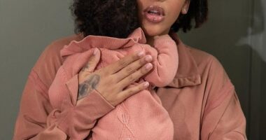 Radio 1 star Yinka Bokinni gives birth to her first child! Presenter shares photo with her daughter after announcing pregnancy at the BRITs