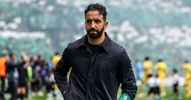 Sporting Lisbon coach Ruben Amorim refused to comment about the prospect of him taking the Manchester United job