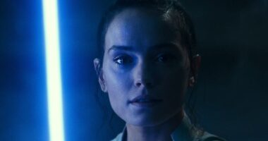 Daisy Ridley as Rey in Star Wars: The Rise of Skywalker.