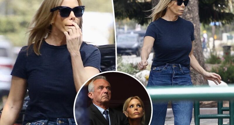 Ringless Cheryl Hines, RFK Jr. spotted in public together for the first time amid his cheating scandal