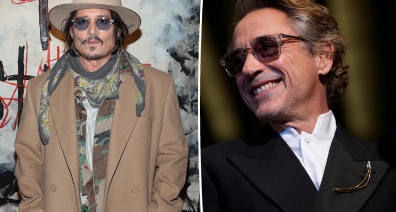 Robert Downey Jr. supports pal Johnny Depp's art exhibit after making Broadway debut in 'McNeal'