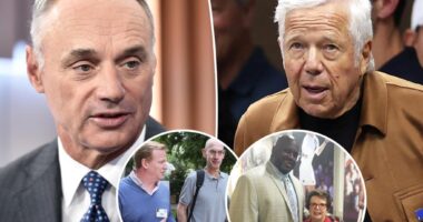 Robert Kraft met with commissioners of all major leagues