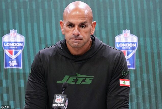 Robert Saleh has been fired as head coach of the New York Jets after their latest defeat