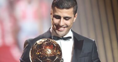 Rodri made history as the first defensive midfielder to ever win the Ballon d'Or on Monday