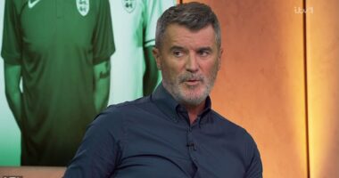 Roy Keane gave brief compliments to Trent Alexander-Arnold's free-kick before tearing into his defending