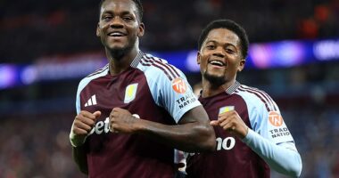 Aston Villa beat Bologna 2-0 to continue their strong start to the Champions League