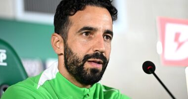 Ruben Amorim has stated he will address his future after Sporting Lisbon's match on Friday