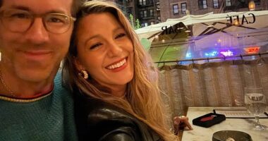 Ryan Reynolds and Blake Lively are keeping their love alive, and the actor shared a selfie to prove it, posting a snap from their weekly date night at the Cafe Chelsea in New York City