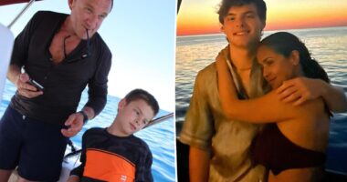 Salma Hayek shares rare photos of stepson Augie in 18th birthday tribute