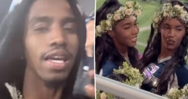 Sean 'Diddy' Combs' sons support twin sisters at cheerleading event amid dad's sex crimes scandal