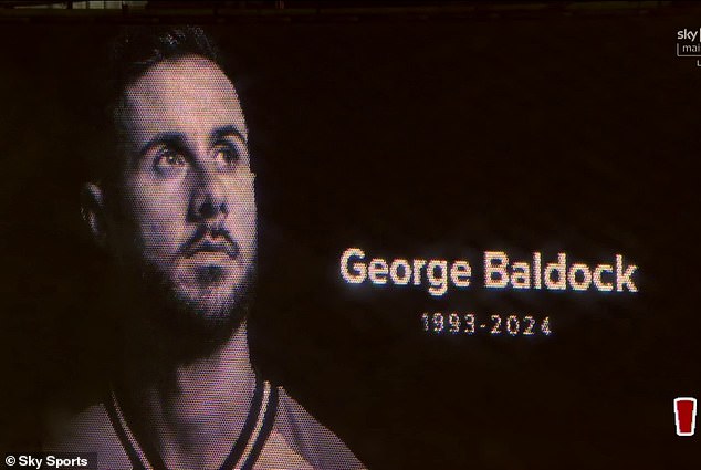 Sheffield United and Leeds pay emotional tribute to George Baldock in the Blades' first game since the former defender passed away