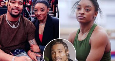 Simone Biles continues to defend husband Jonathan Owens after viral 'catch' comment