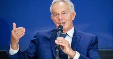 The former Prime Minister last month addressed a crowd during the first day of the Bali International Air Show