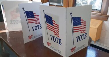 Voting booth