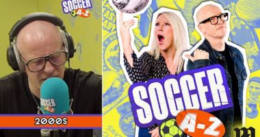 Snow Patrol's Gary Lightbody reveals why he was so nervous to go on Soccer AM as he makes guest appearance on Soccer A-Z podcast